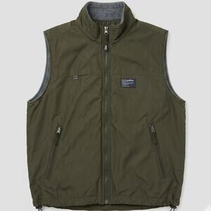 U.S. Expedition Men's Utility Vest Dark Olive Green Full Zip Gorpcore Size XL